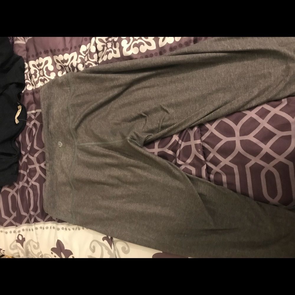 Gray Lulu Leggings